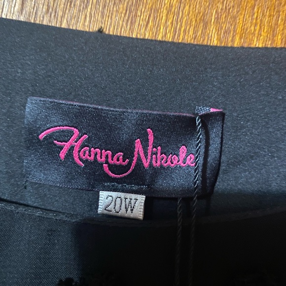 Elegant Black Long Sleeve Dress by Hanna Nikole - Picture 3 of 5